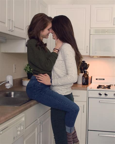 lesbians sloppy kissing|4k Lesbian women kiss and sit on rooftop... 